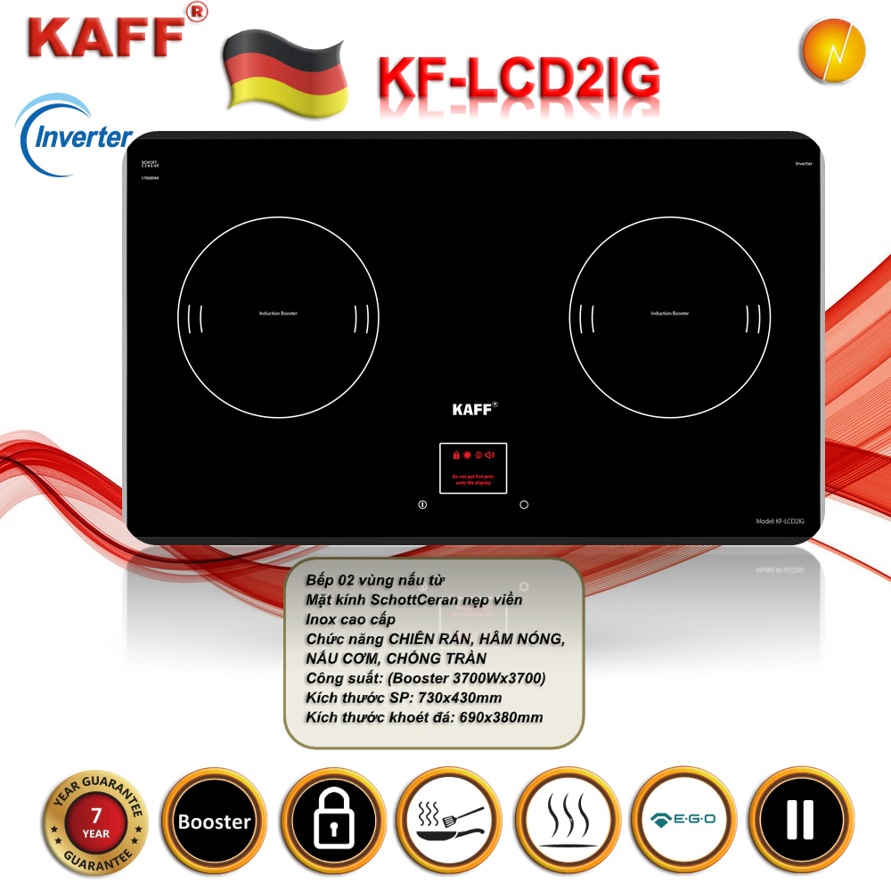 Bếp Từ KAFF KF-LCD2IG