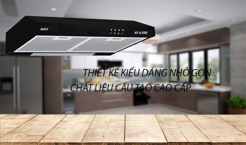 Thiết kế của M&aacute;y h&uacute;t m&ugrave;i cổ điển Kaff KF-638B