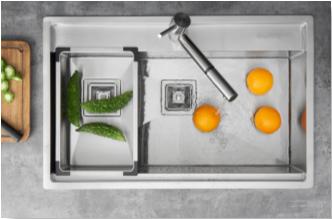 Chậu rửa INOX KAFF KF-HM6045