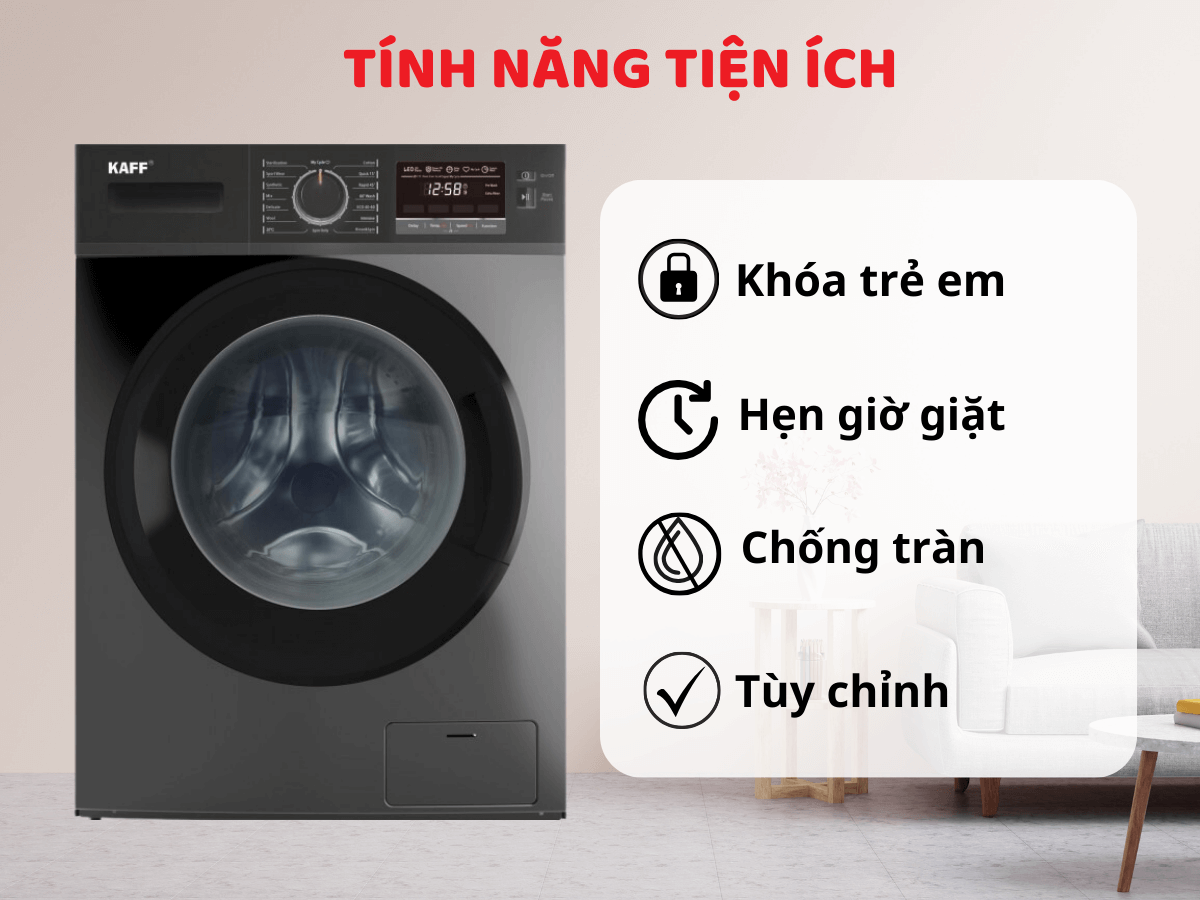 M&aacute;y giặt Kaff KF-WM09G05 9kg