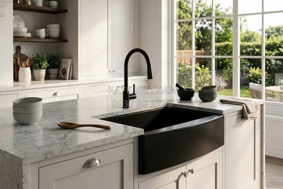 Chậu rửa KAFF GRANITE KF-3322QD - Ảnh 9