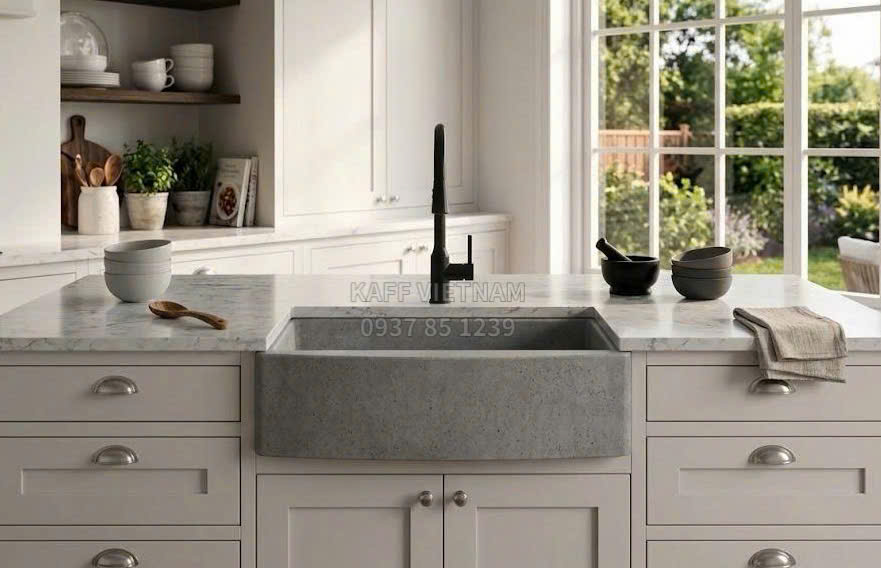 Chậu rửa KAFF GRANITE KF-3322QD - Ảnh 7