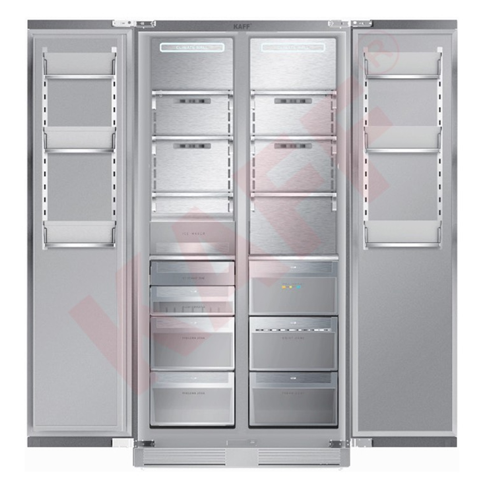 Tủ lạnh &acirc;m to&agrave;n phần Kaff KF-BI555W Luxury gi&aacute; khuyến m&atilde;i to&agrave;n quốc -  KingHome.vn