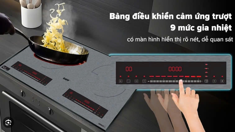Bếp từ đ&ocirc;i Kaff KF-GT70038II