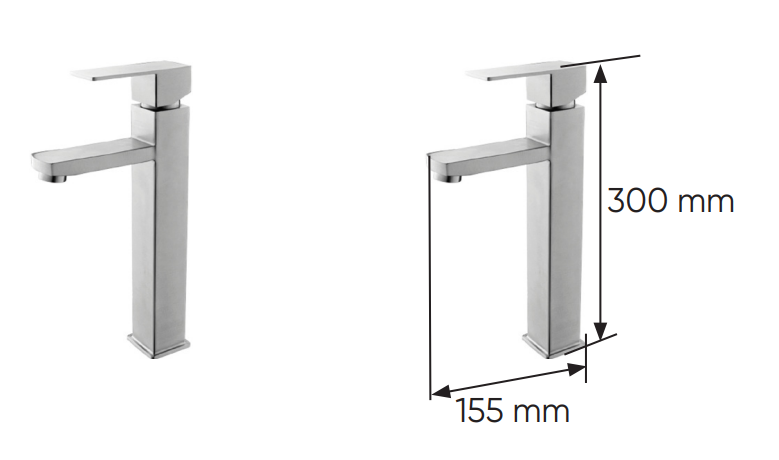 VÒI RỬA NÓNG LẠNH KAFF KF-FC83021
