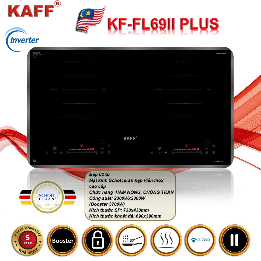 Bếp Từ KAFF KF-FL69II PLUS Inverter Thông Minh 2026