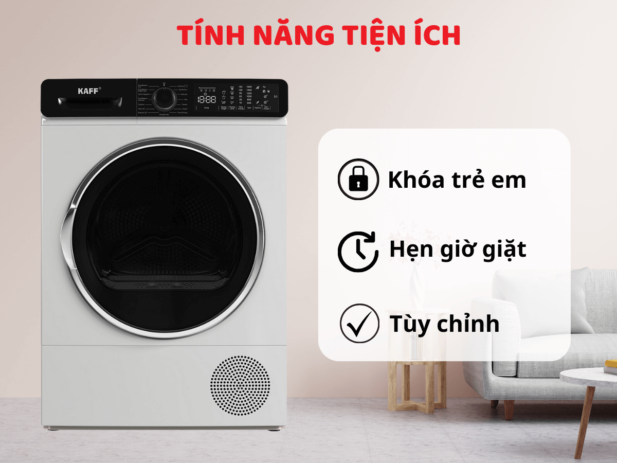 M&aacute;y sấy Kaff KF-DR113L09WH