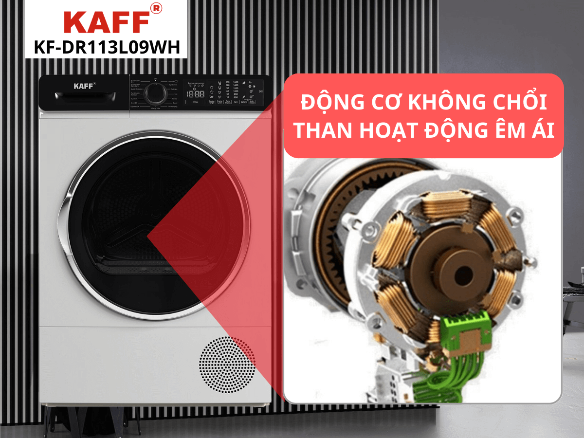 M&aacute;y sấy Kaff KF-DR113L09WH