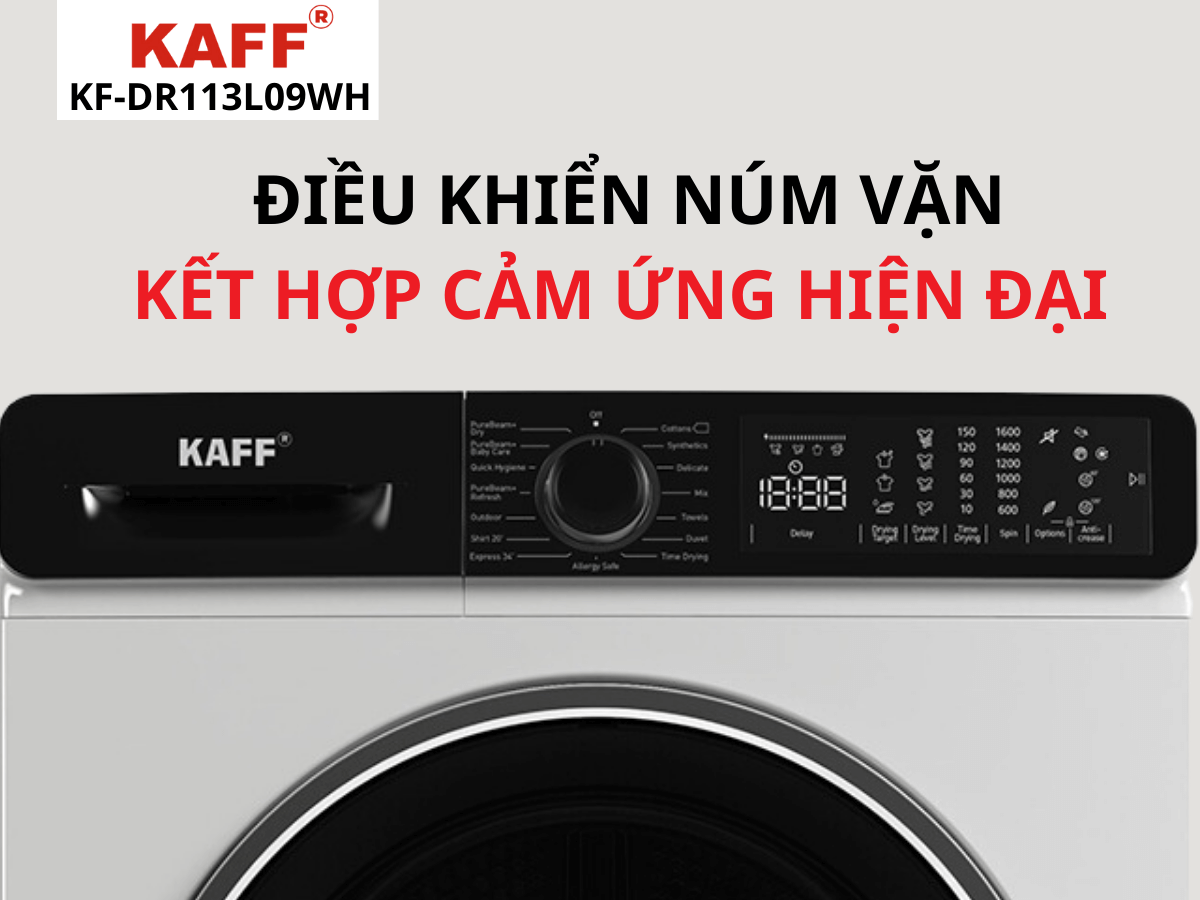 M&aacute;y sấy Kaff KF-DR113L09WH